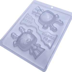 Molde acetato 3 partes Rena