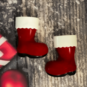 Molde de acetato Bota Pai Natal - 3 partes