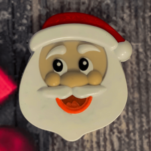 Molde acetato Cara Pai Natal - 3 partes