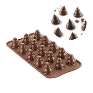Molde silicone Choco Trees