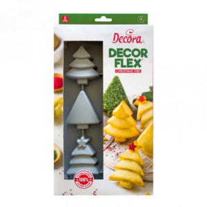 Molde silicone árvores de Natal
