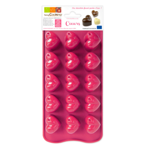 Molde silicone corações