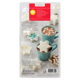 Molde para chocolate Floco/Estrela