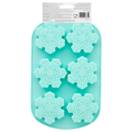 Molde silicone flocos de neve