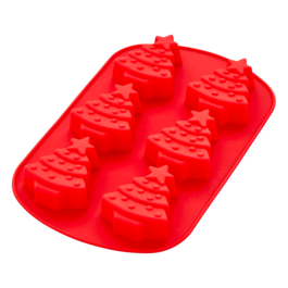 Molde silicone Árvores de Natal