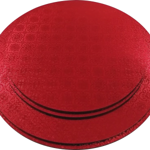 Cake Board MDF Dupla Face - Vermelho e Branco