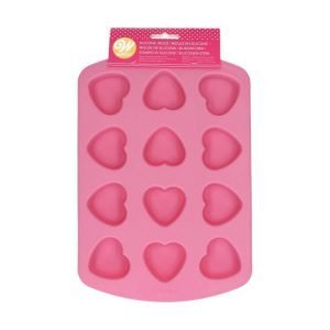 Molde silicone 12 corações