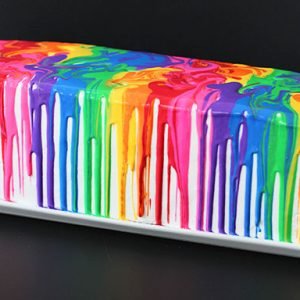 Ganache de Chocolate Colorida