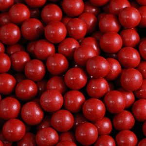 Pérolas de Chocolate Vermelhas
