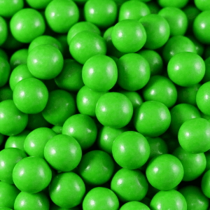 Pérolas de Chocolate Verde
