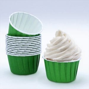 Tacinhas de cupcake verdes