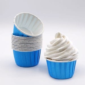 Tacinhas de Cupcake azul