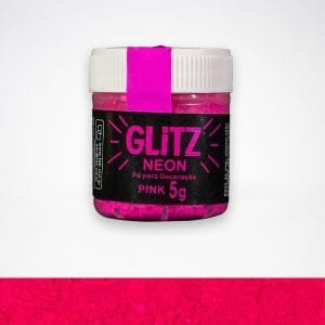 Corante pó neon glitz pink