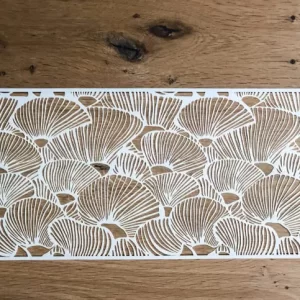 Stencil Abanico by Angela Morrison