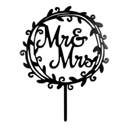 Topper Mr&Mrs c/ aro