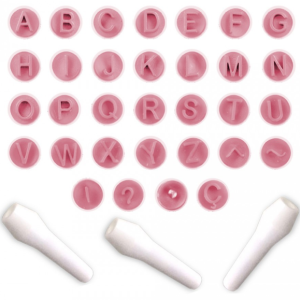 Carimbos para Brigadeiros Letras