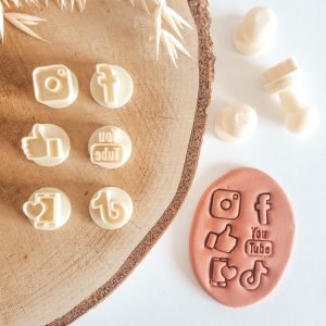 Carimbos para Brigadeiros Redes Sociais