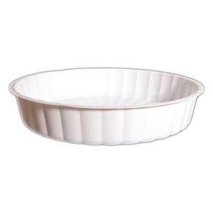 Prato Tarte/Pudim Branco
